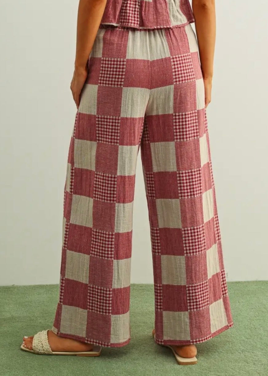 Memphis Checkered Pant