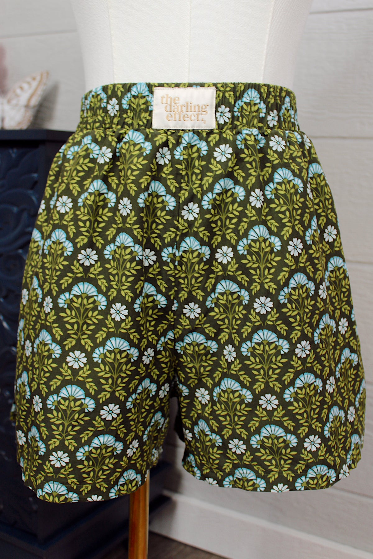 Sage Floral Short
