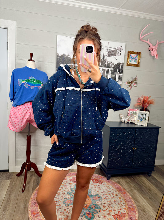 Katie Navy Short