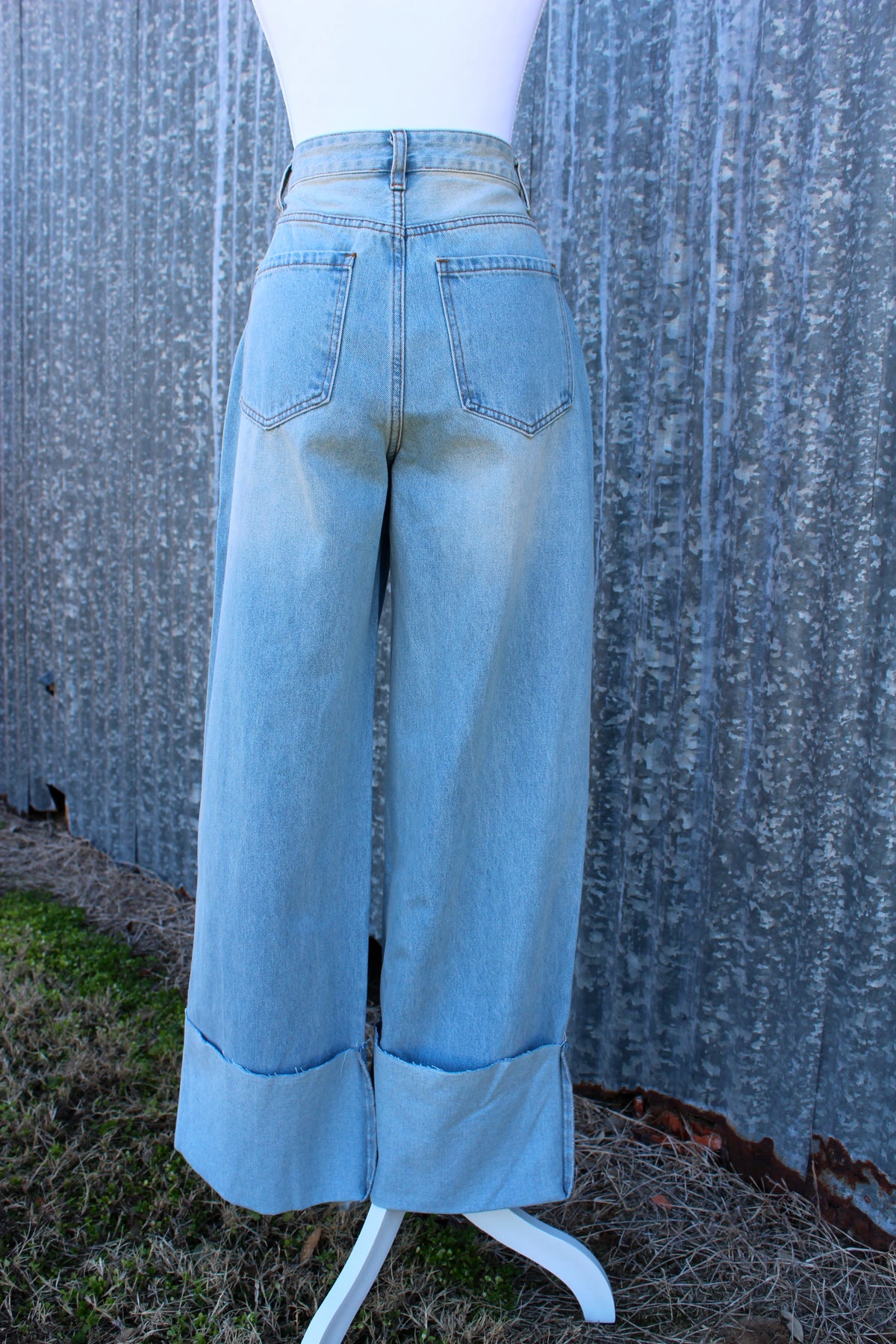 Amelia Cuff Jeans