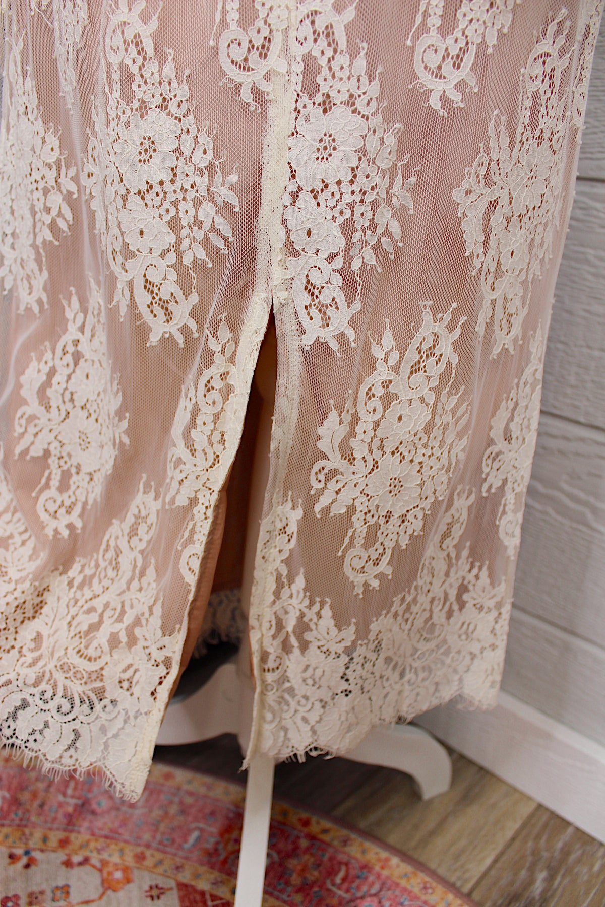 Lace Midi Skirt