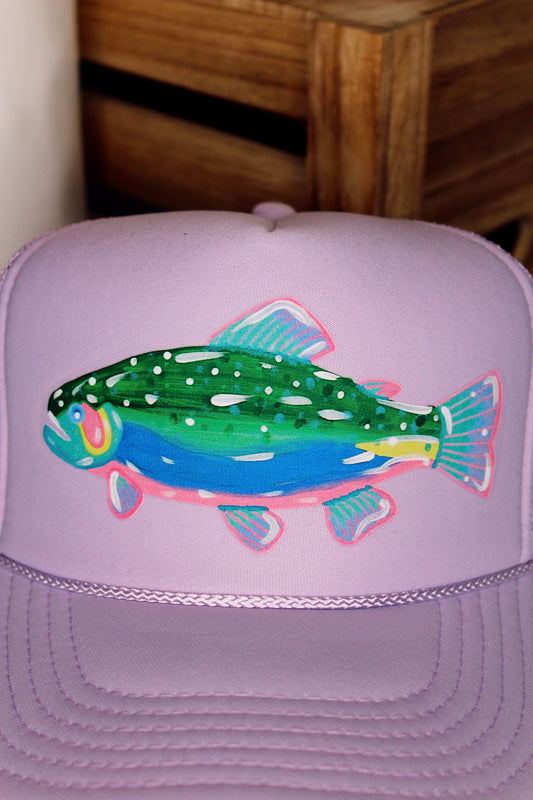 Fish Tales Mesh Trucker Hat