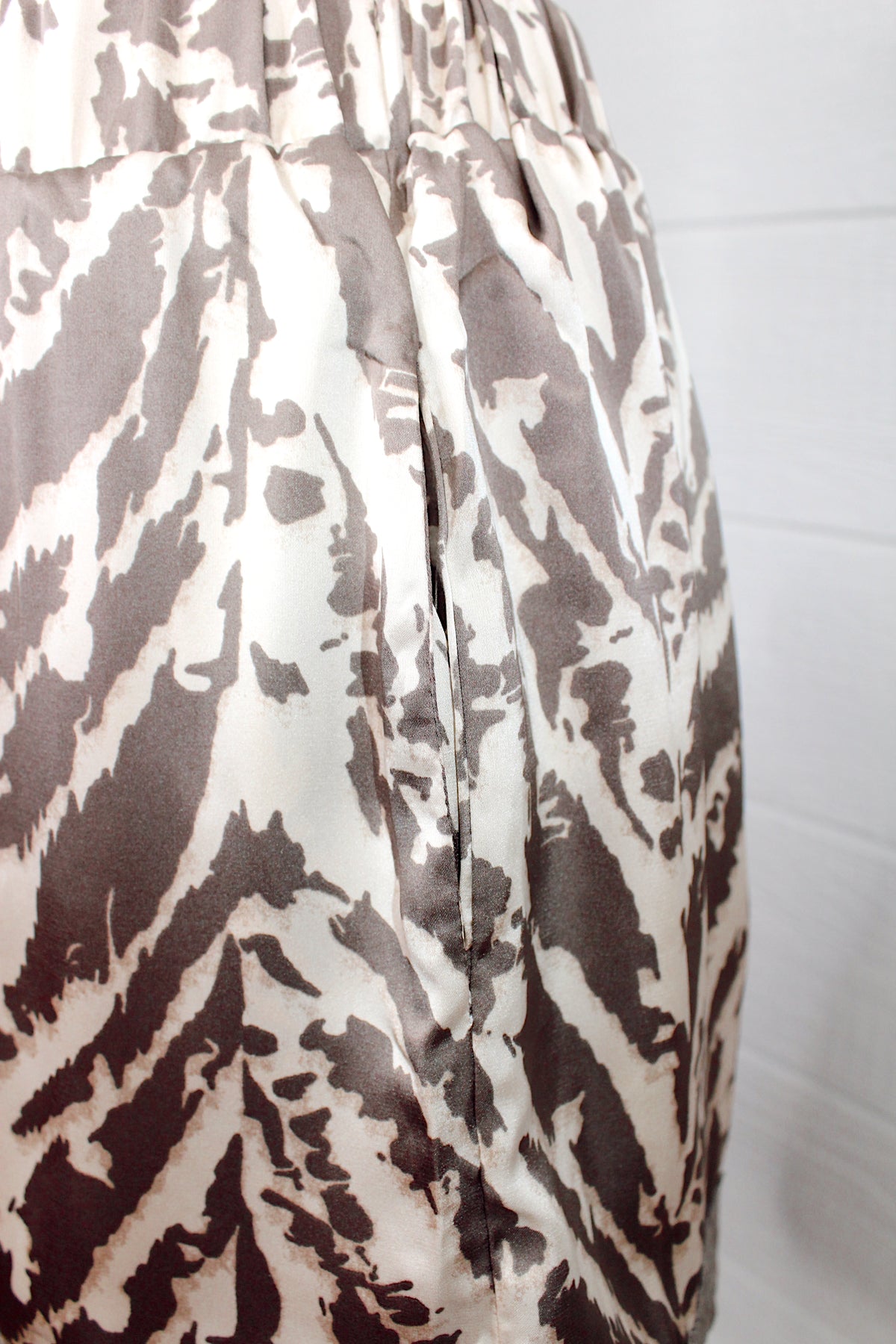 Eye of the Tiger Satin Lace Shorts