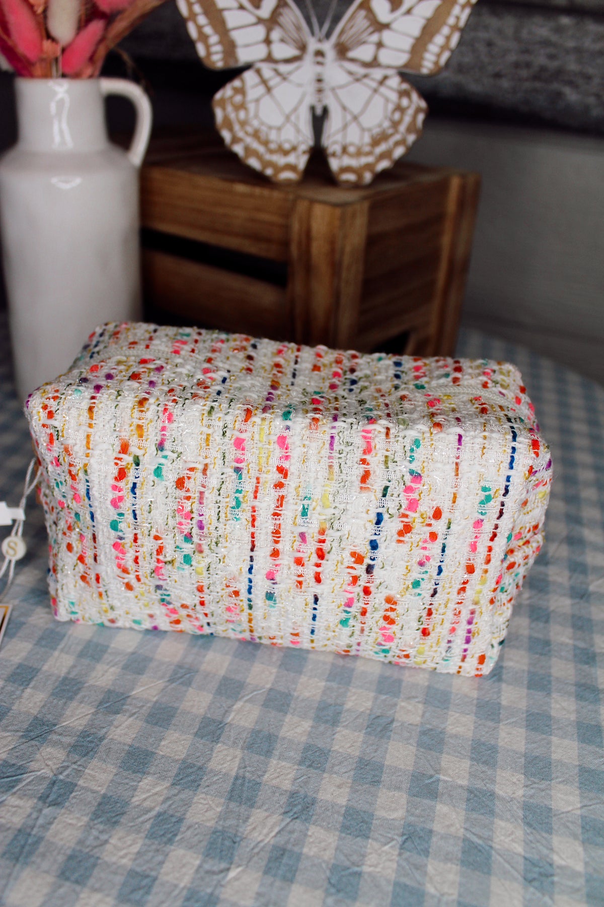Multi Sparkle Small Pouch