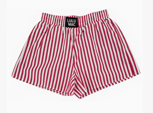 Red Striped Boxer Short