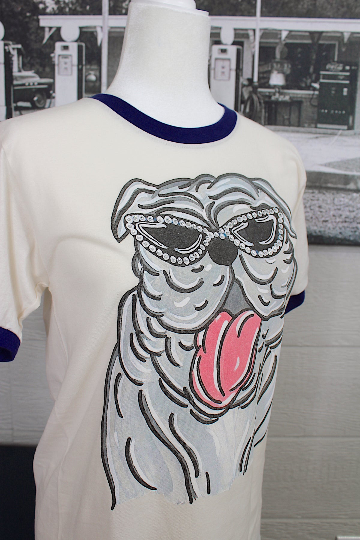 The Boujee Bulldog Ringer Tee