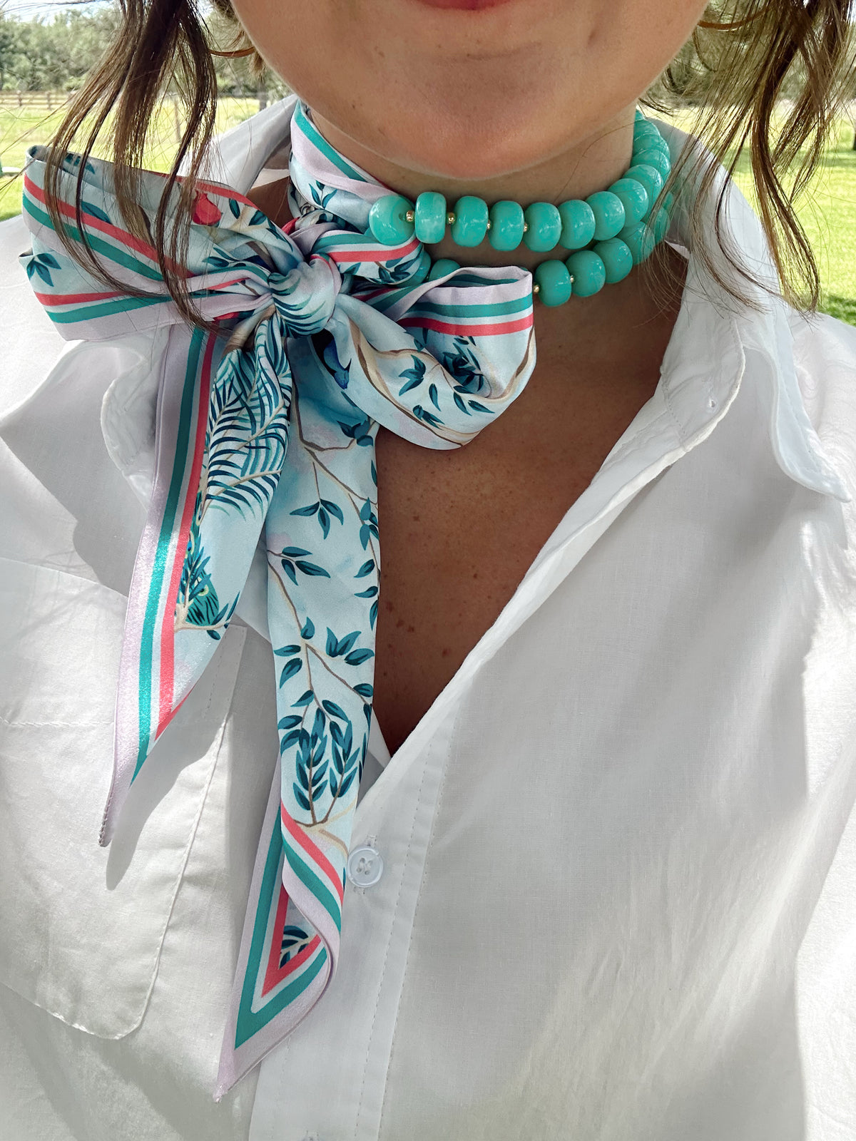 Peacock Paradise Scarf