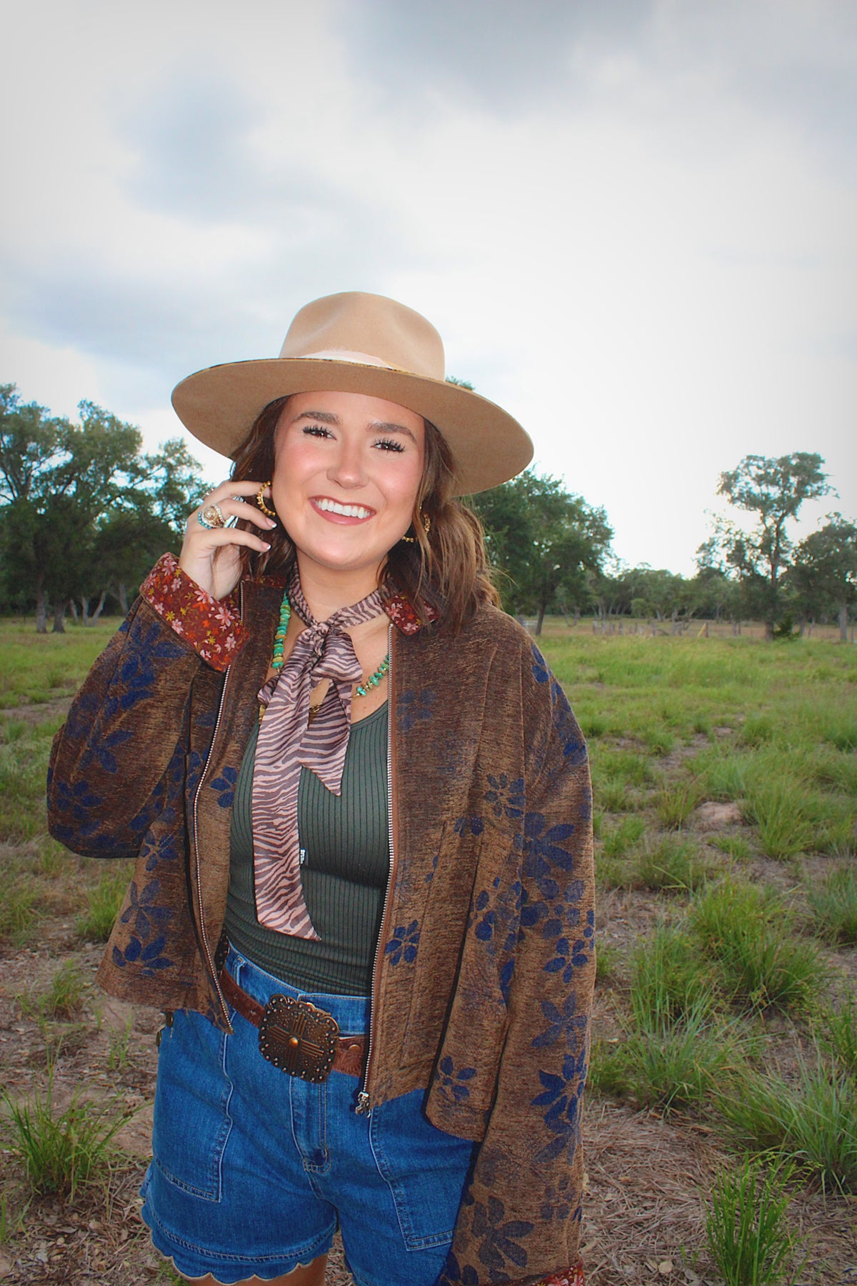 Rita Rustic Mocha Jacket