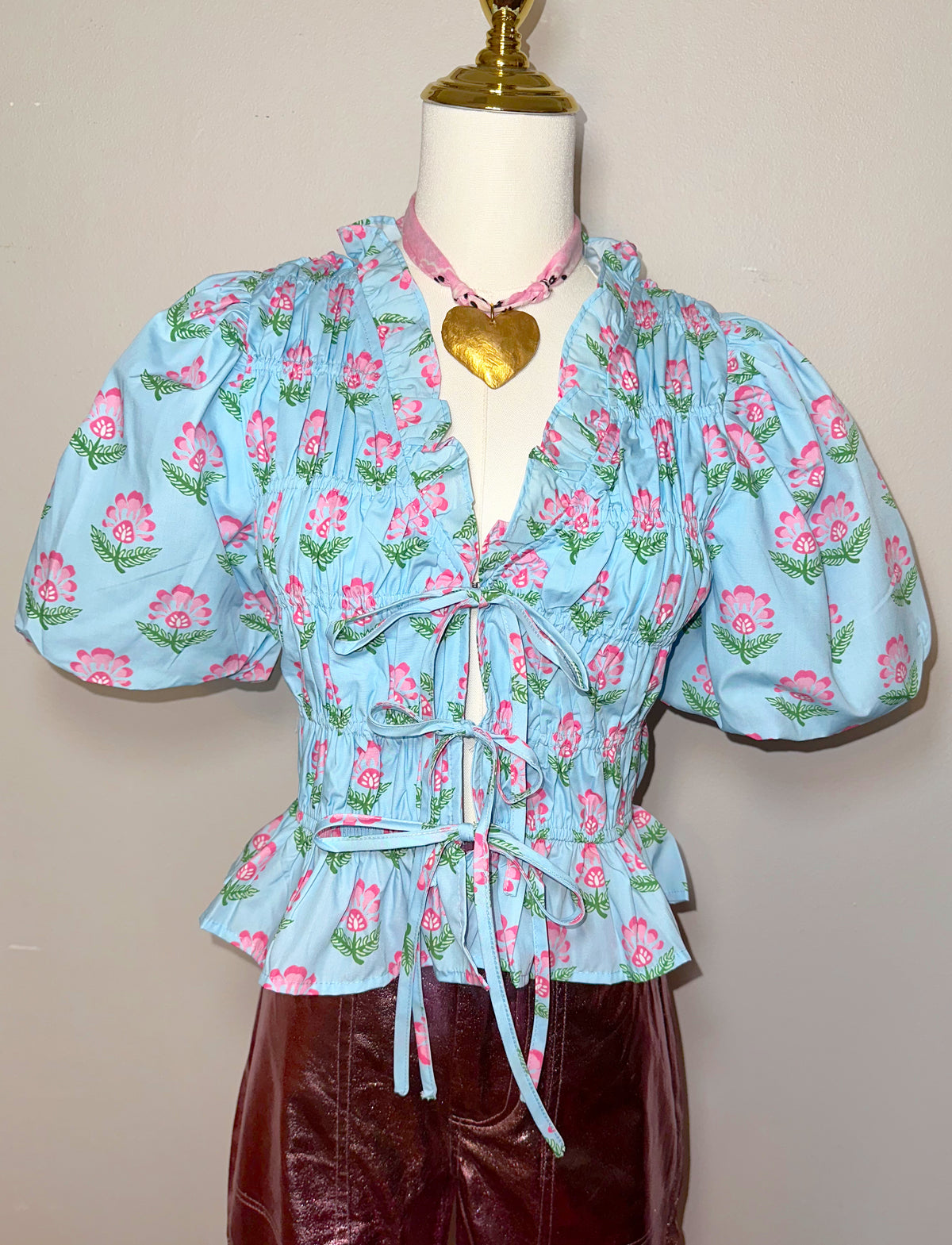 Poppy Floral Blouse