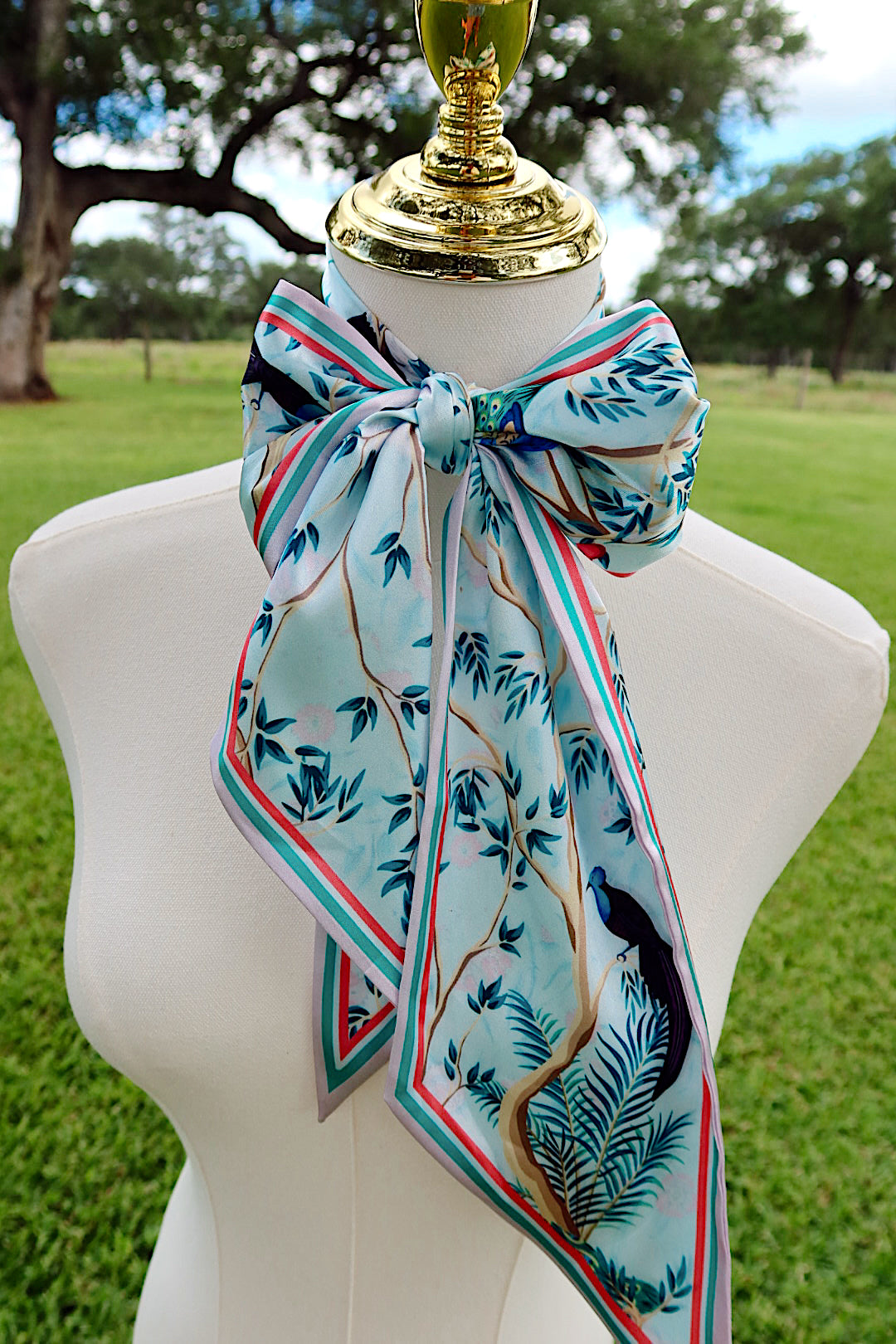 Peacock Paradise Scarf