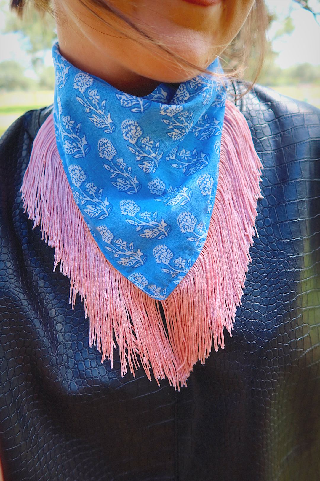 Chloe - Blush Scarf