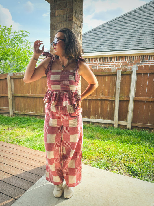 Memphis Checkered Pant