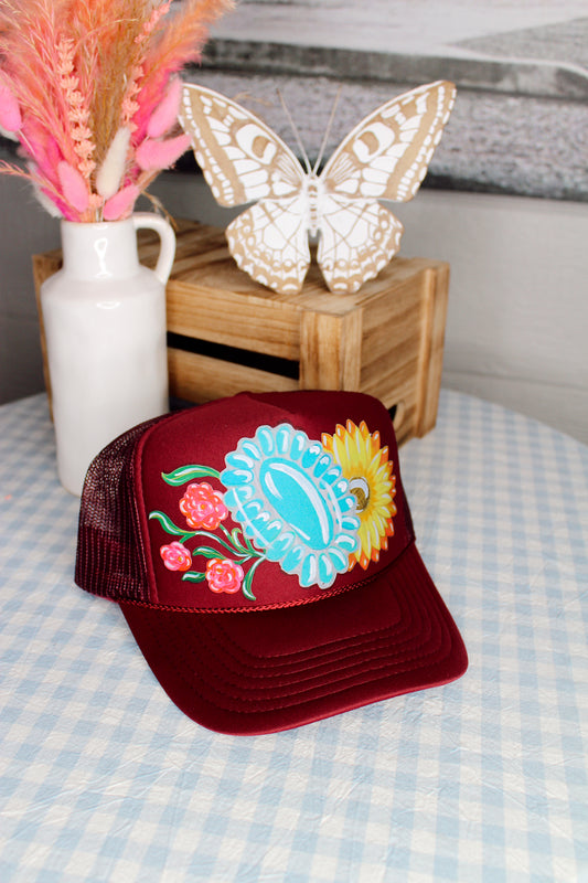 God's Details Trucker Hat