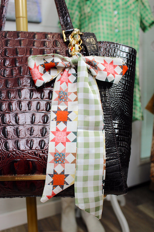 Petals & Patchwork Bag Charm
