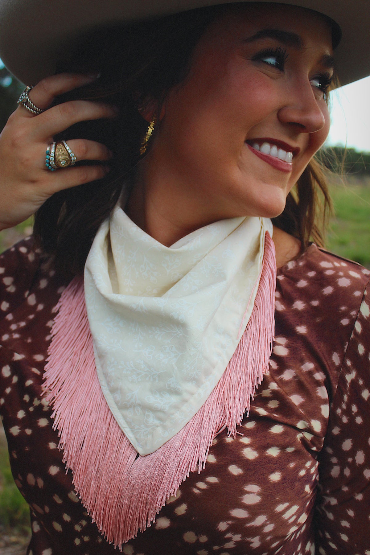 Bentley - Blush Scarf