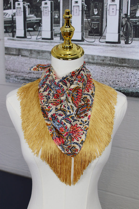Ella - Gold Scarf