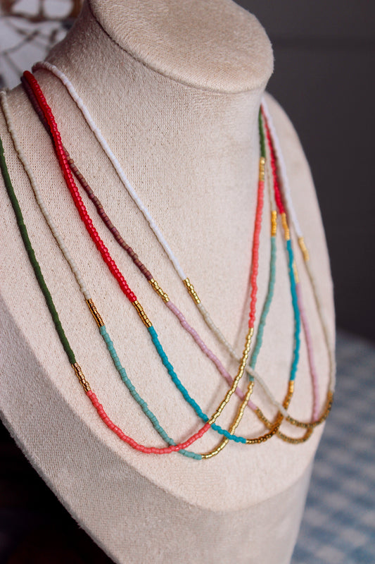 Lithe Beaded Necklaces