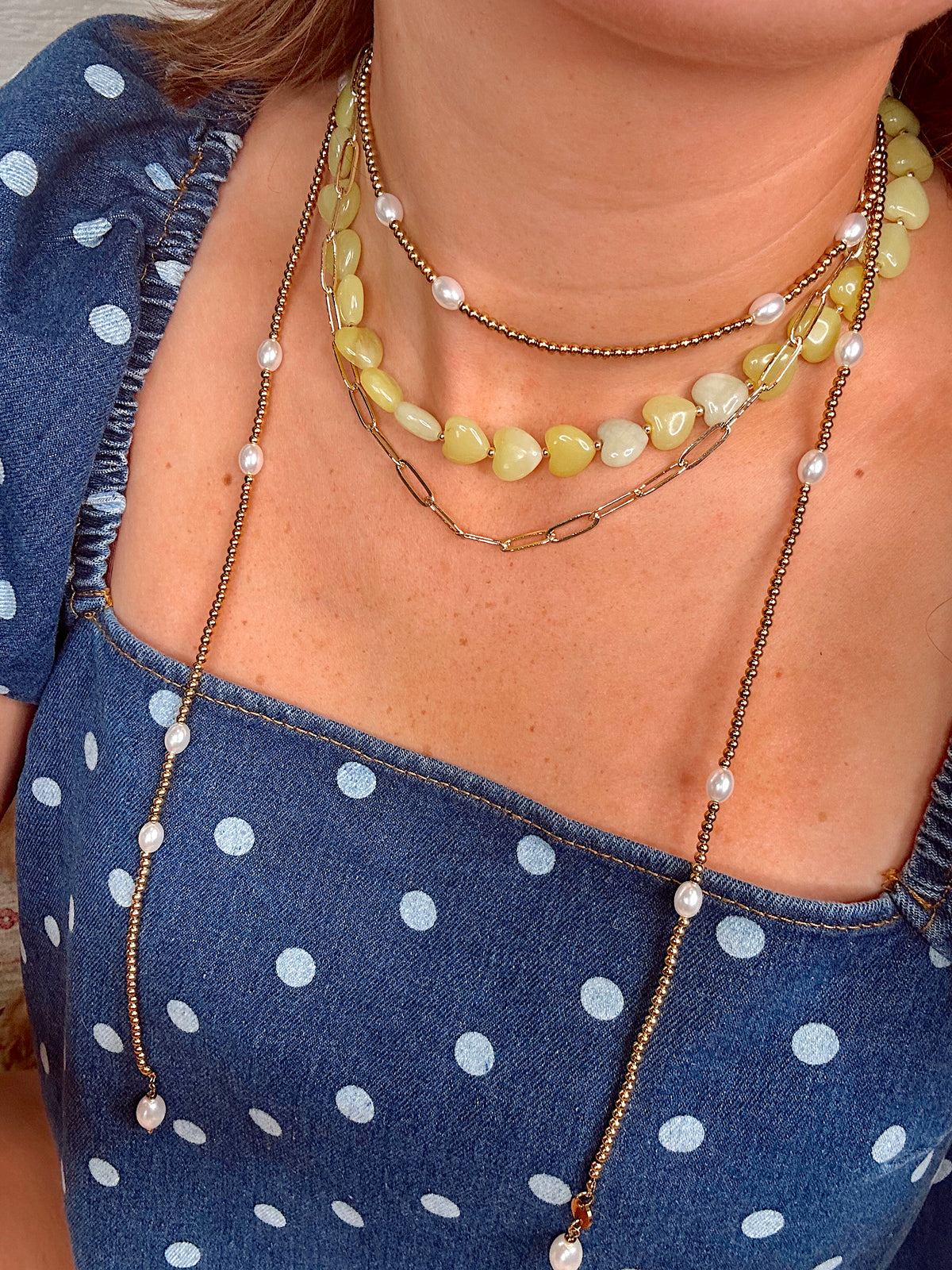 Tenley Gold Rope Necklace