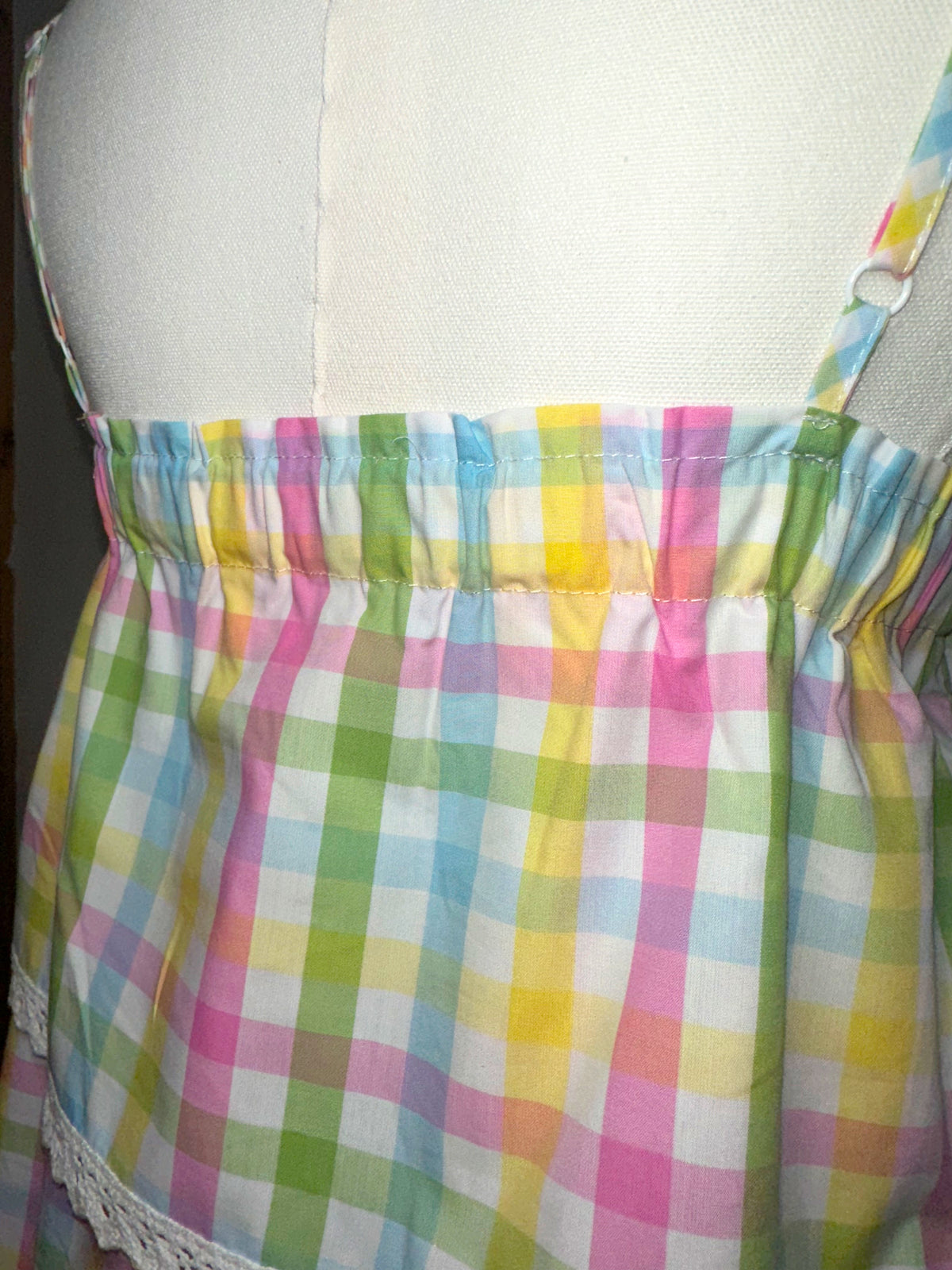 Zoe Gingham Tank