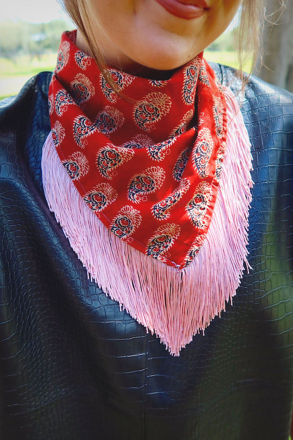 Audrey - Blush Scarf