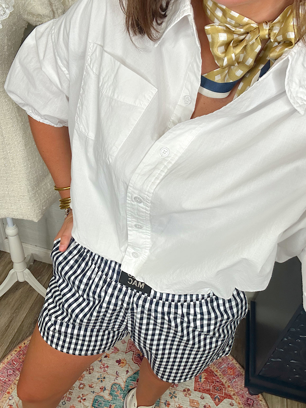 NAVY Georgia Boxer Short