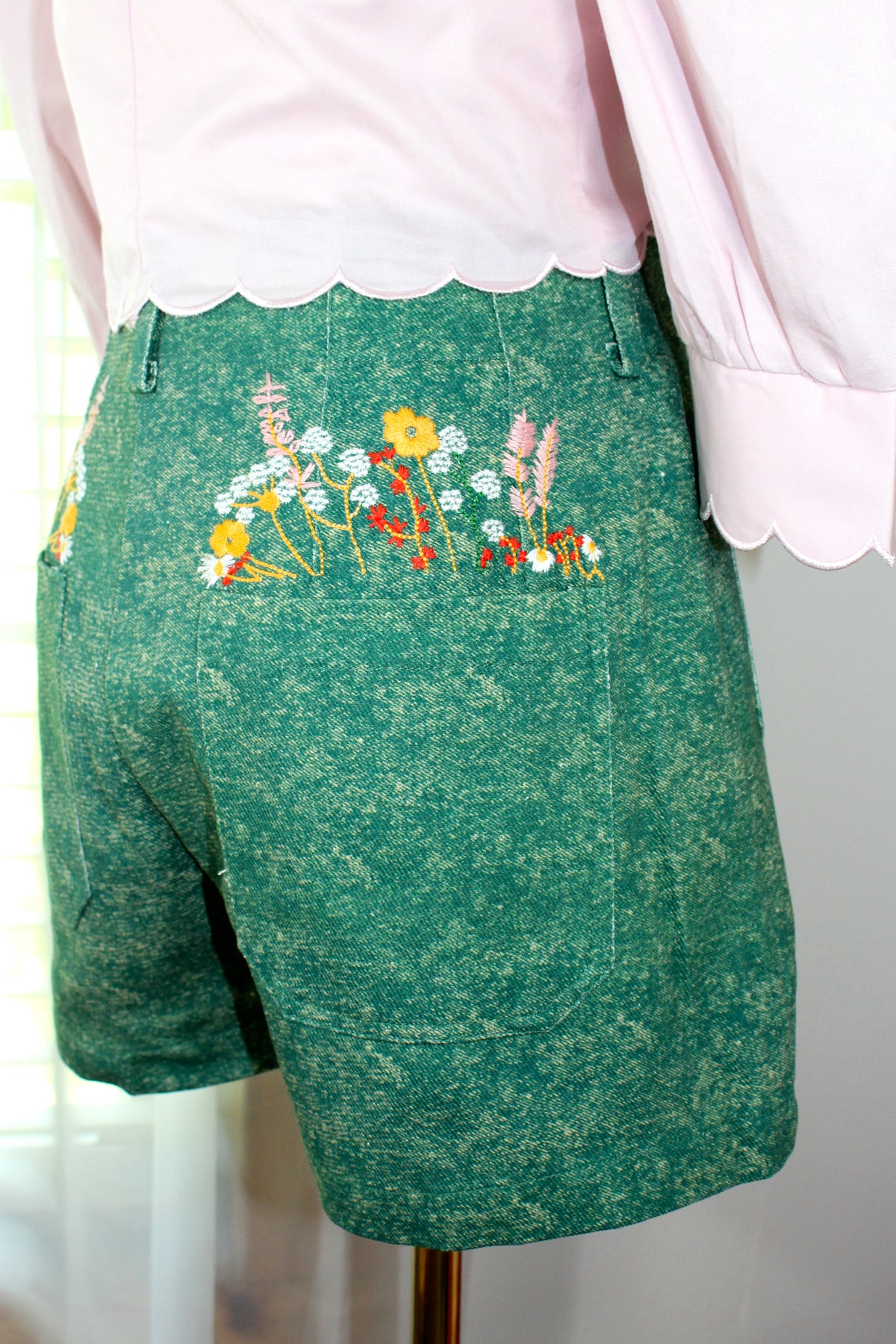 Tinley Embroidered Short