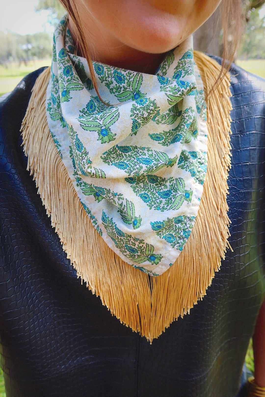 Sydney - Gold Scarf