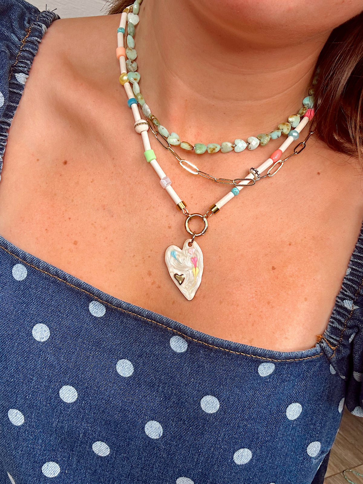 Nellie Heart Necklace