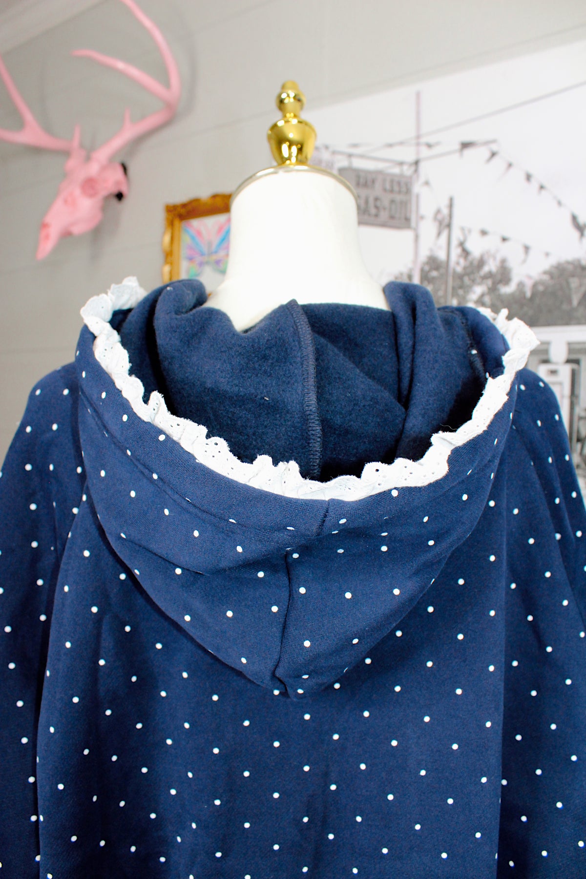 Katie Navy Sweatshirt