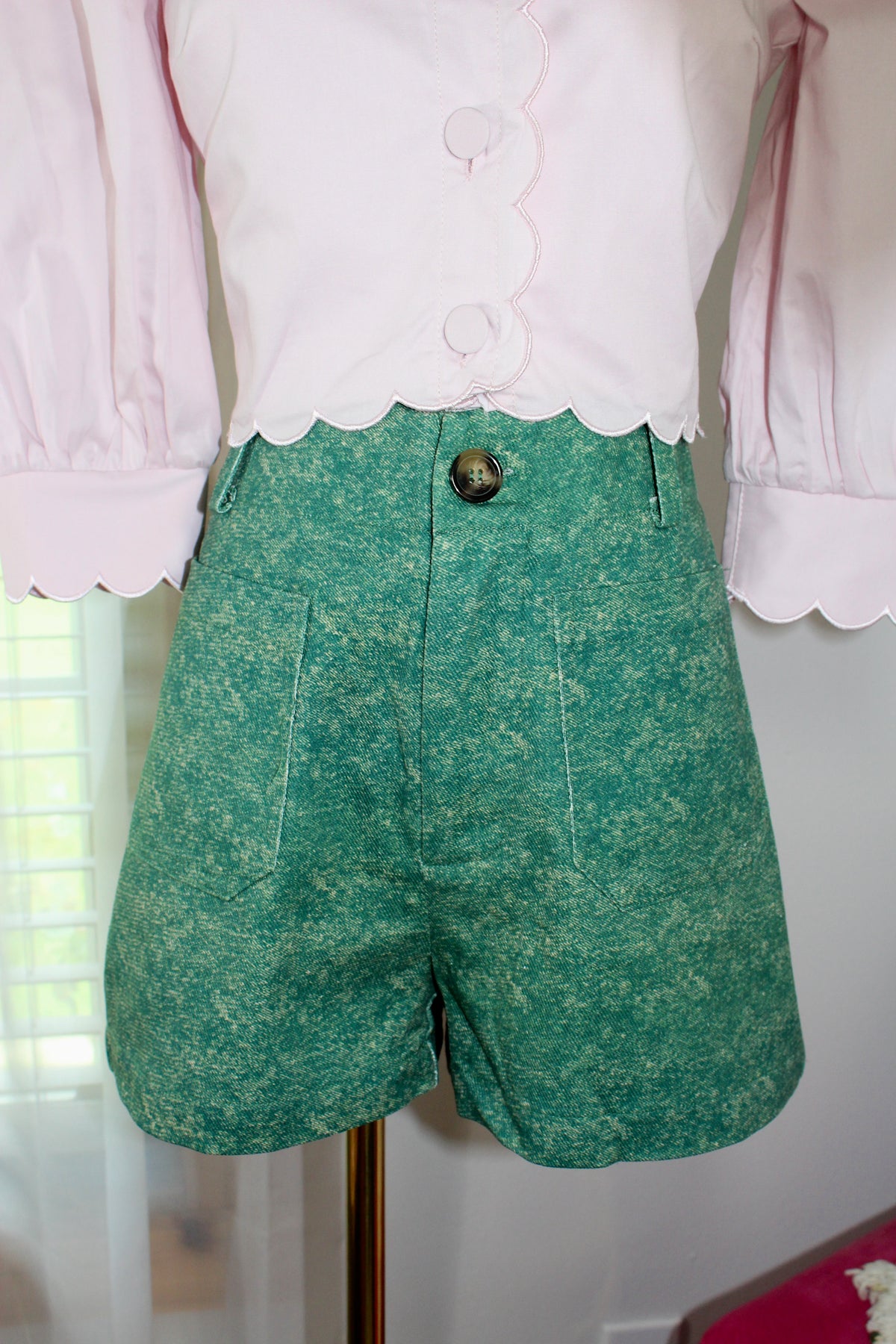 Tinley Embroidered Short