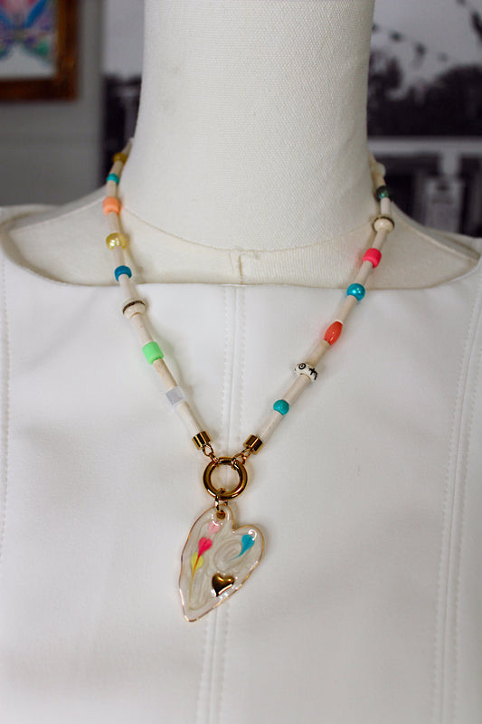 Nellie Heart Necklace