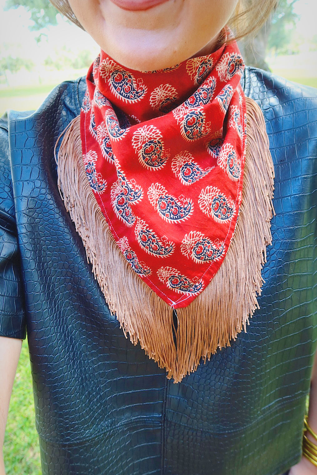 Audrey - Mocha Scarf