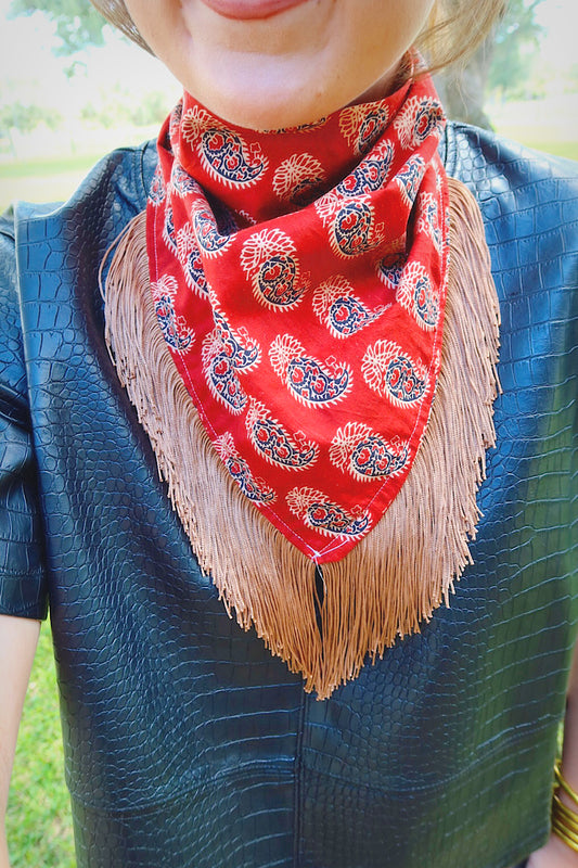 Audrey - Mocha Scarf