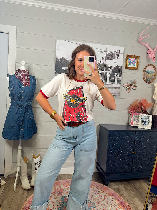 Card's Ringer Tee