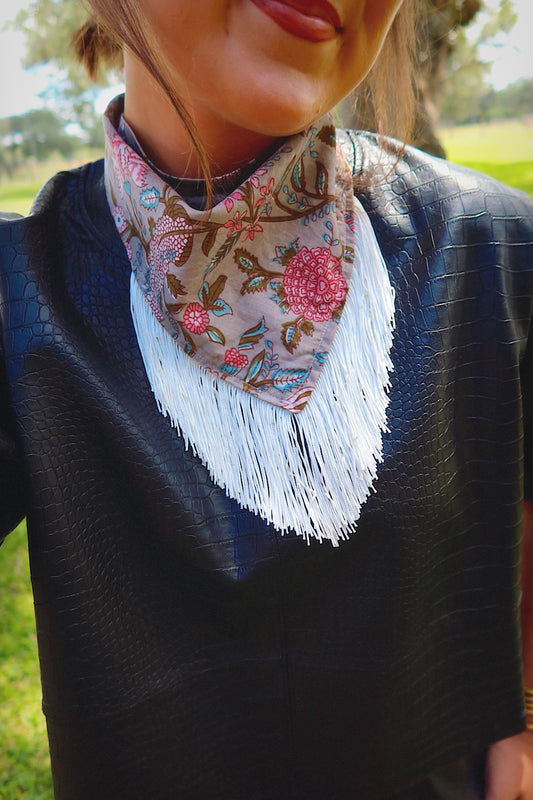 Taylor - Ivory Scarf