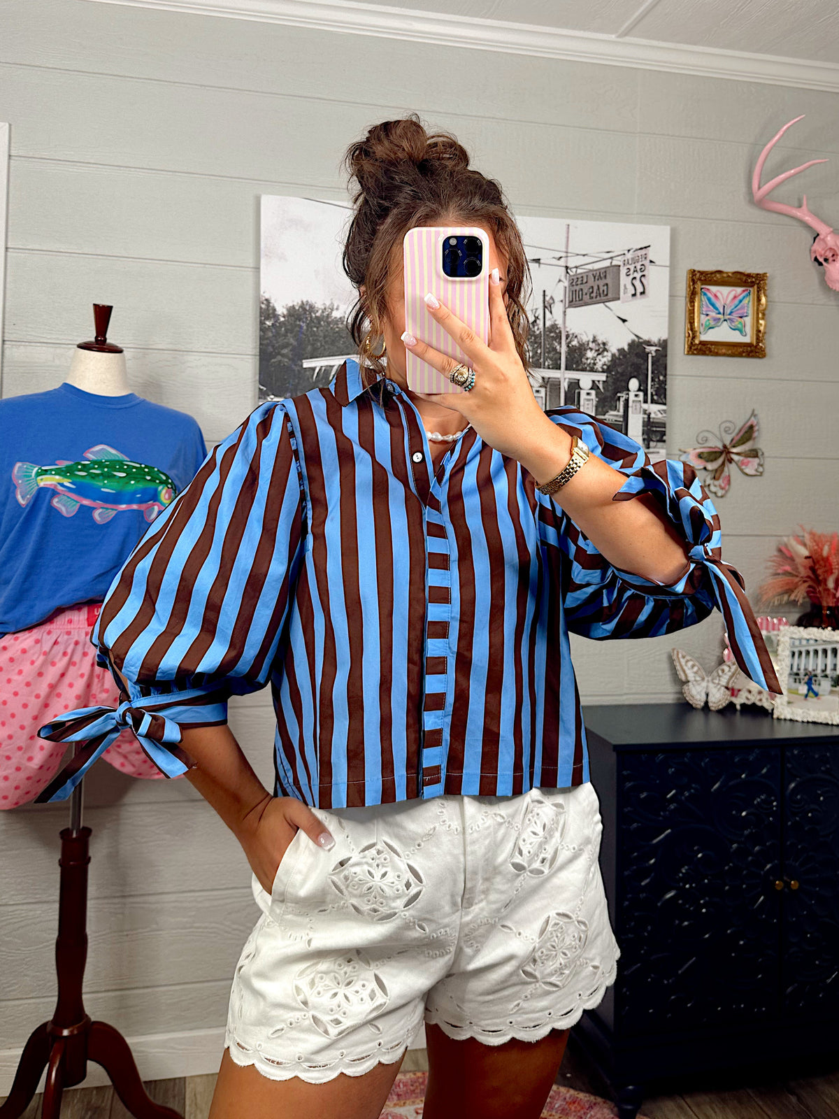 Mabel Striped Top