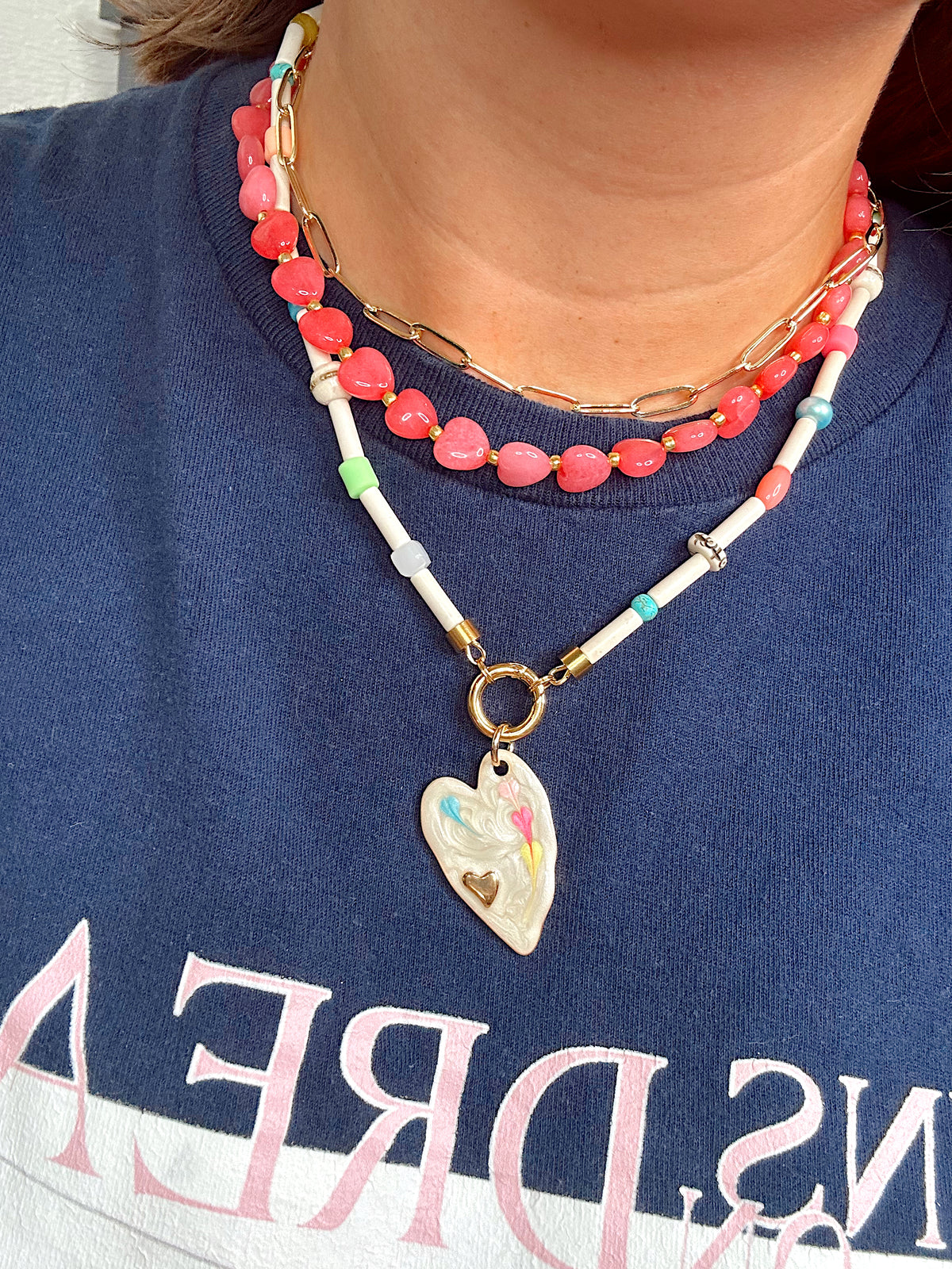 Lottie Heart Necklace