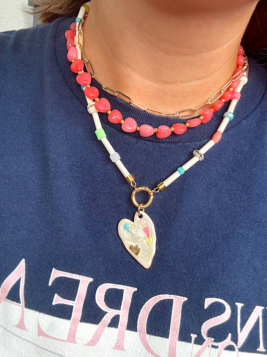 Lottie Heart Necklace