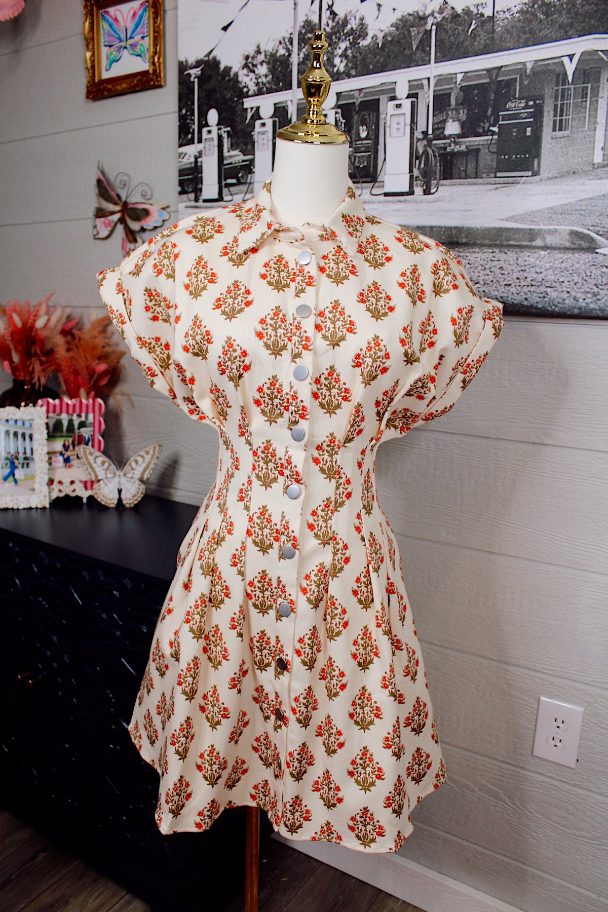Cora Printed Dress