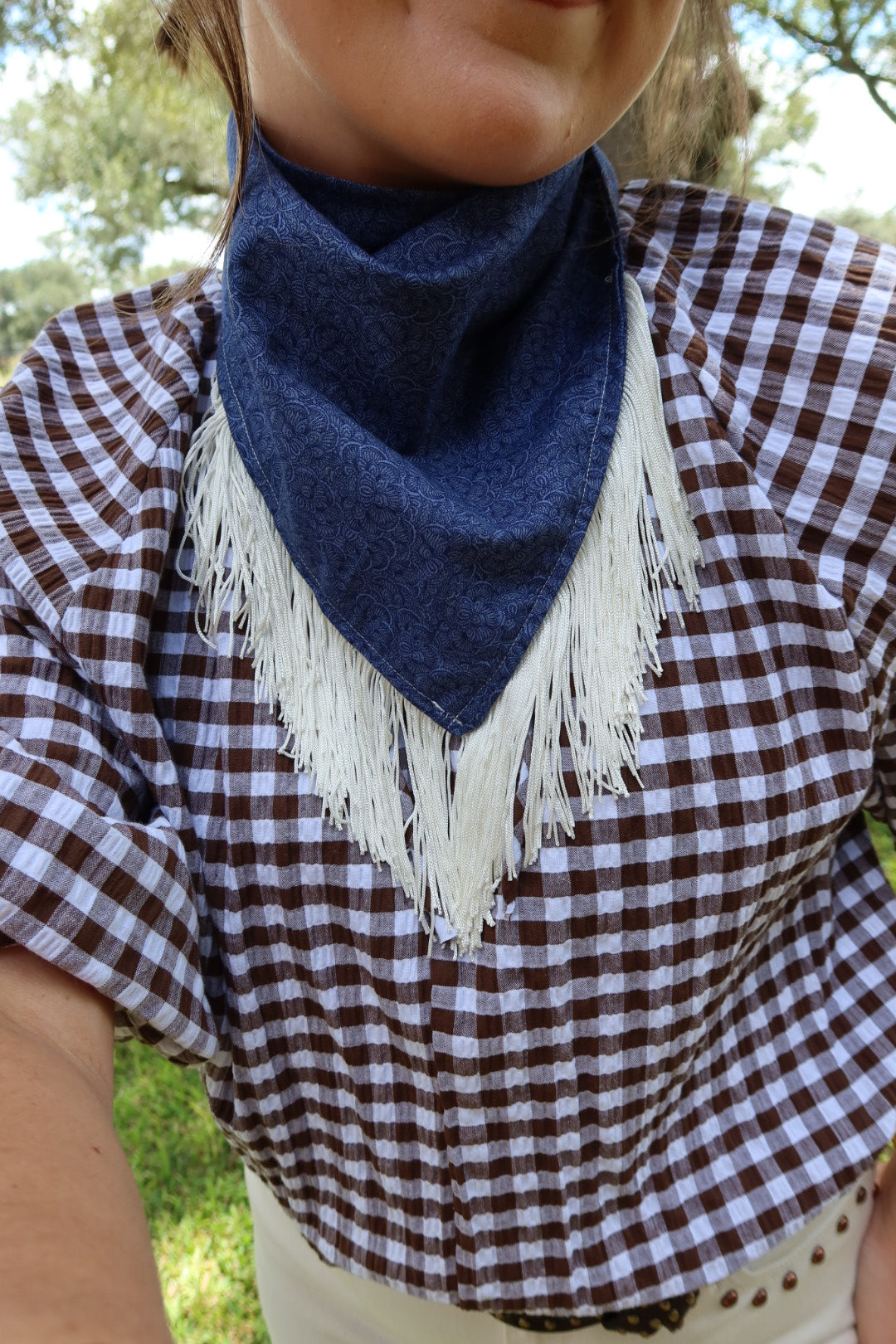 Peyton - Ivory Scarf