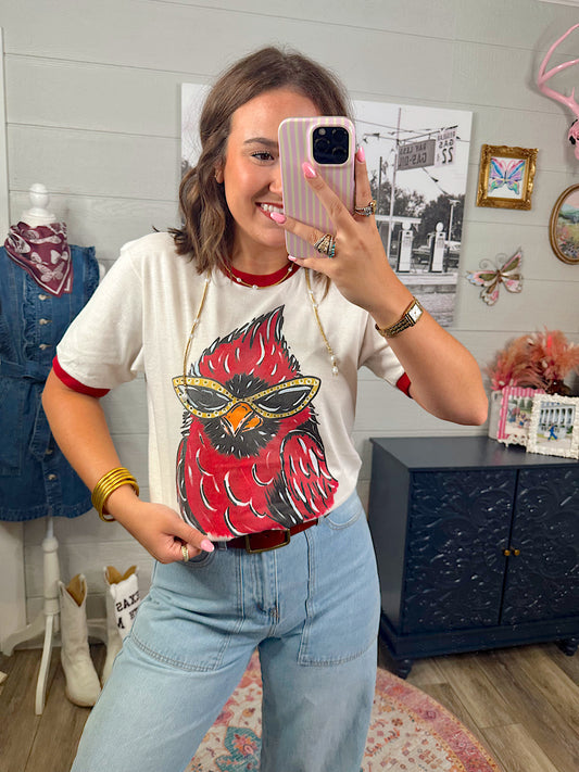 Card's Ringer Tee