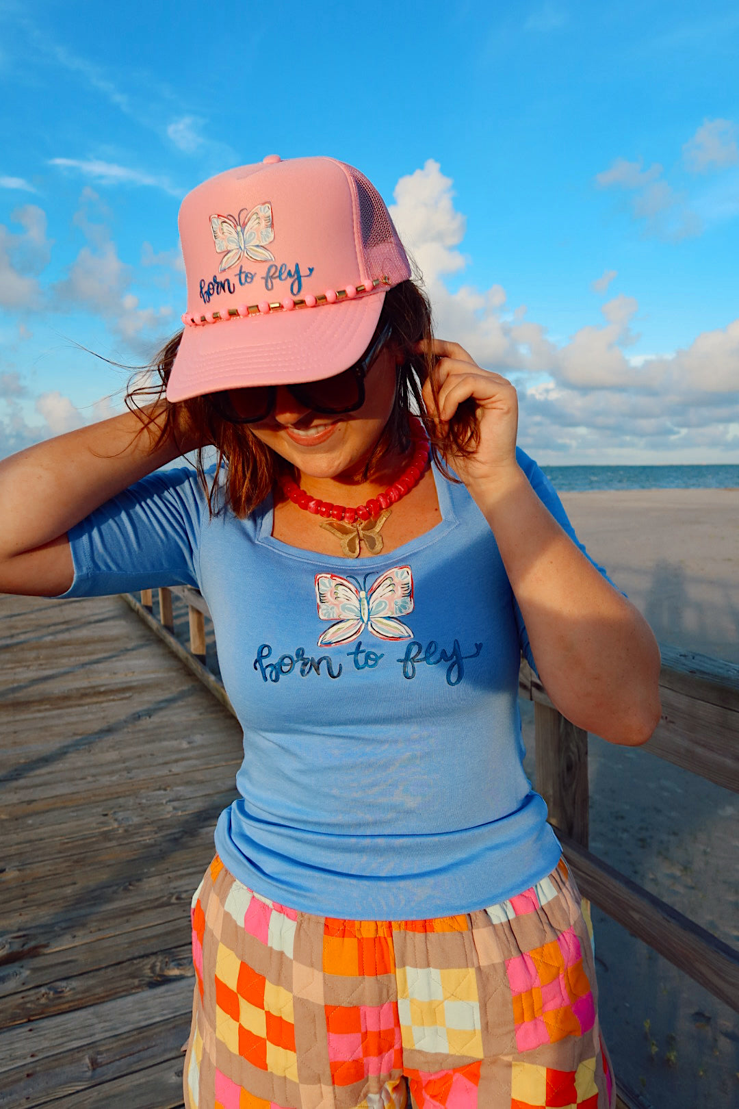 Born to Fly Trucker Hat