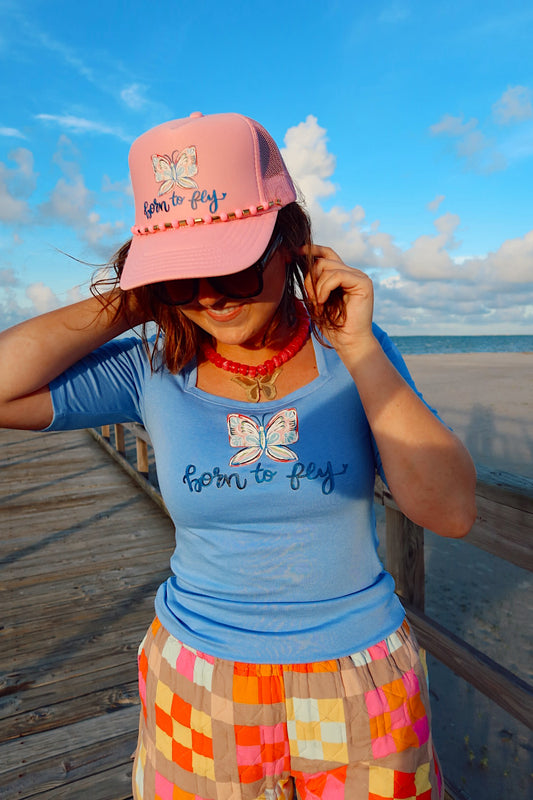 Born to Fly Trucker Hat
