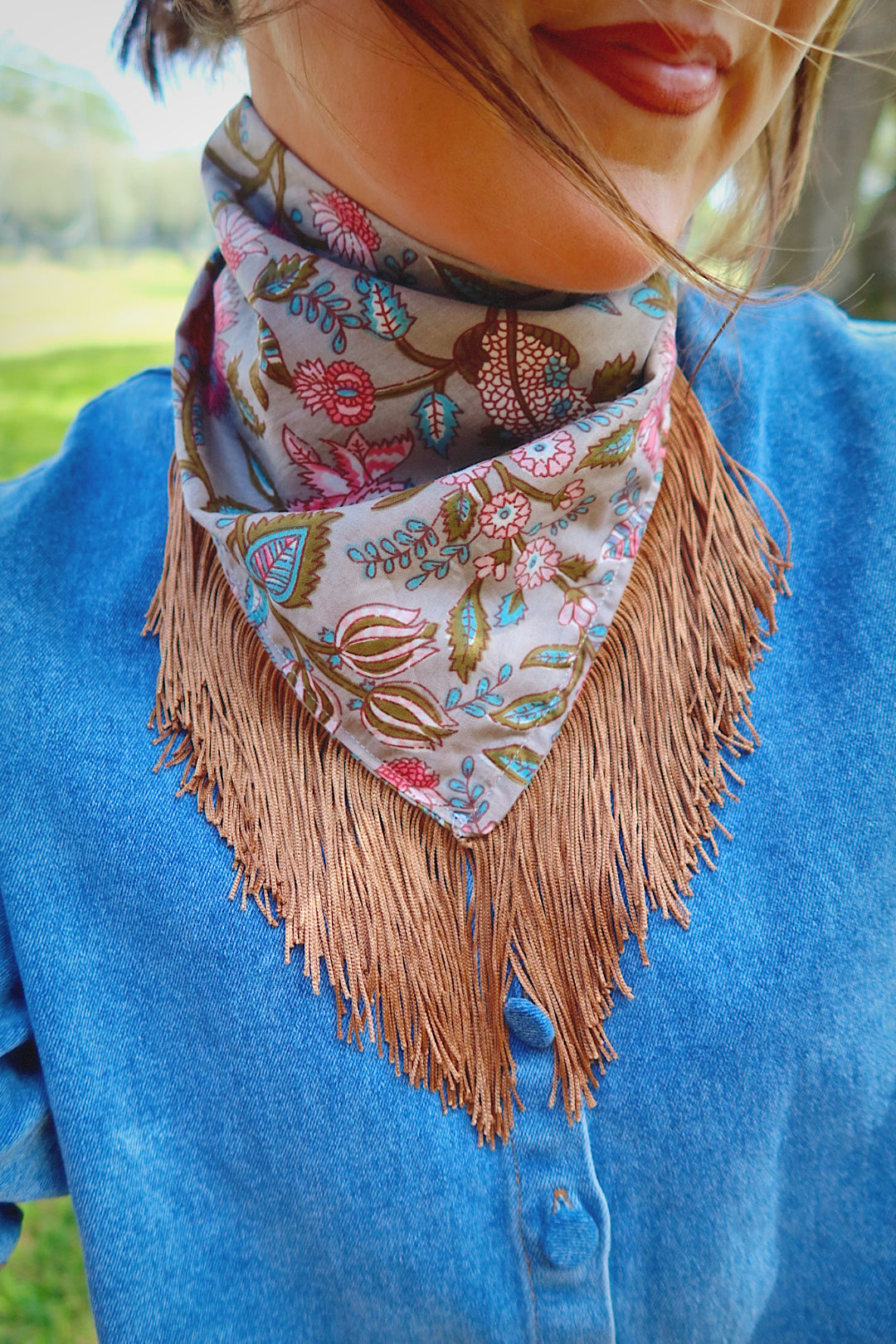 Taylor - Mocha Scarf