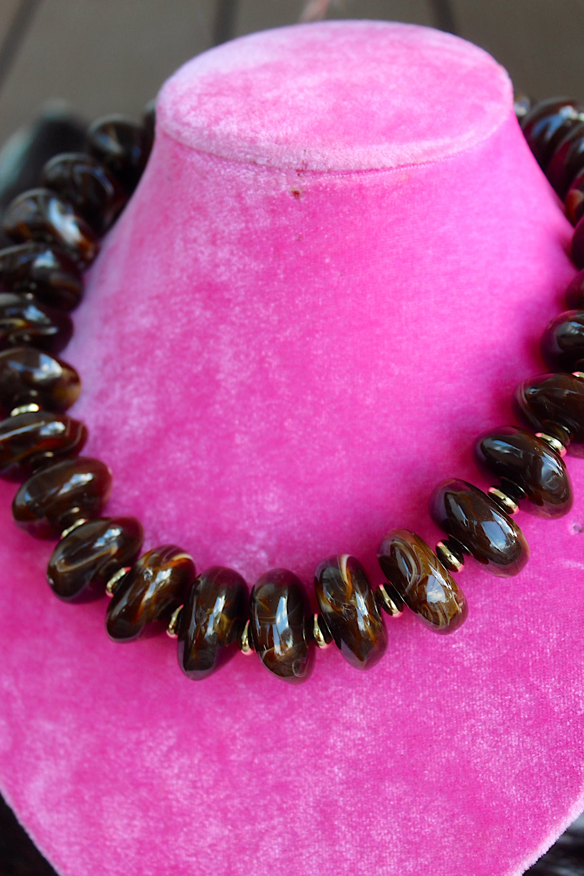 Randi - Chocolate Necklace
