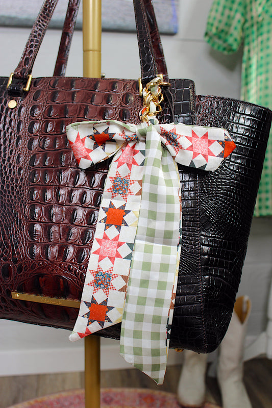 Petals & Patchwork Bag Charm