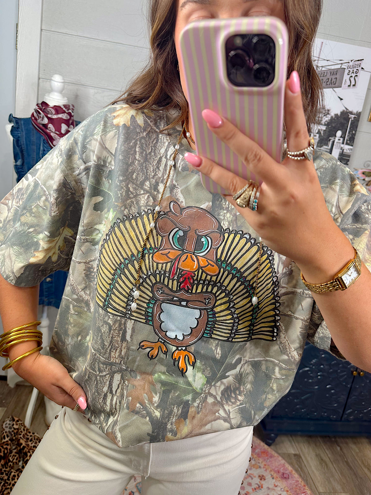 The Ruby Camo Tee