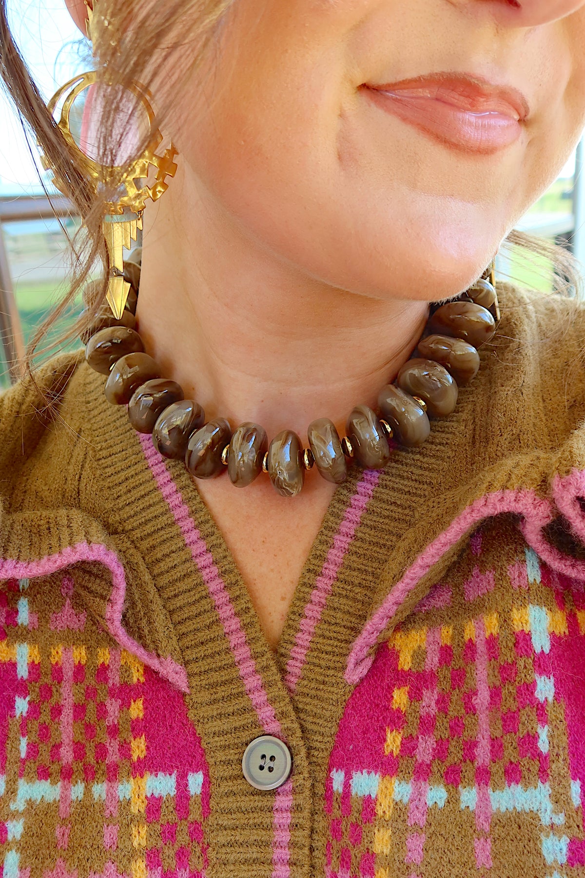 Randi - Mocha Necklace