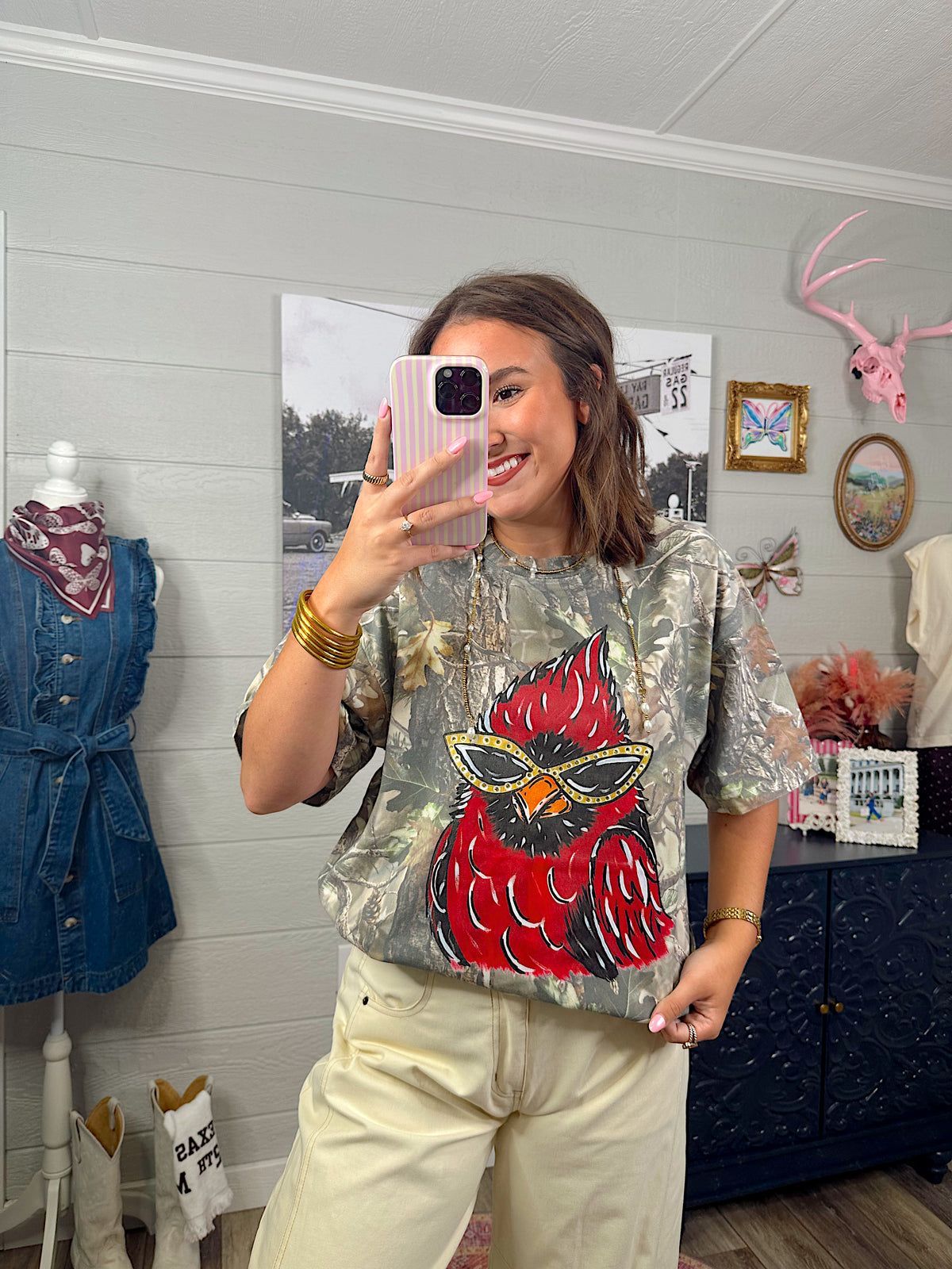 Card's Camo Tee