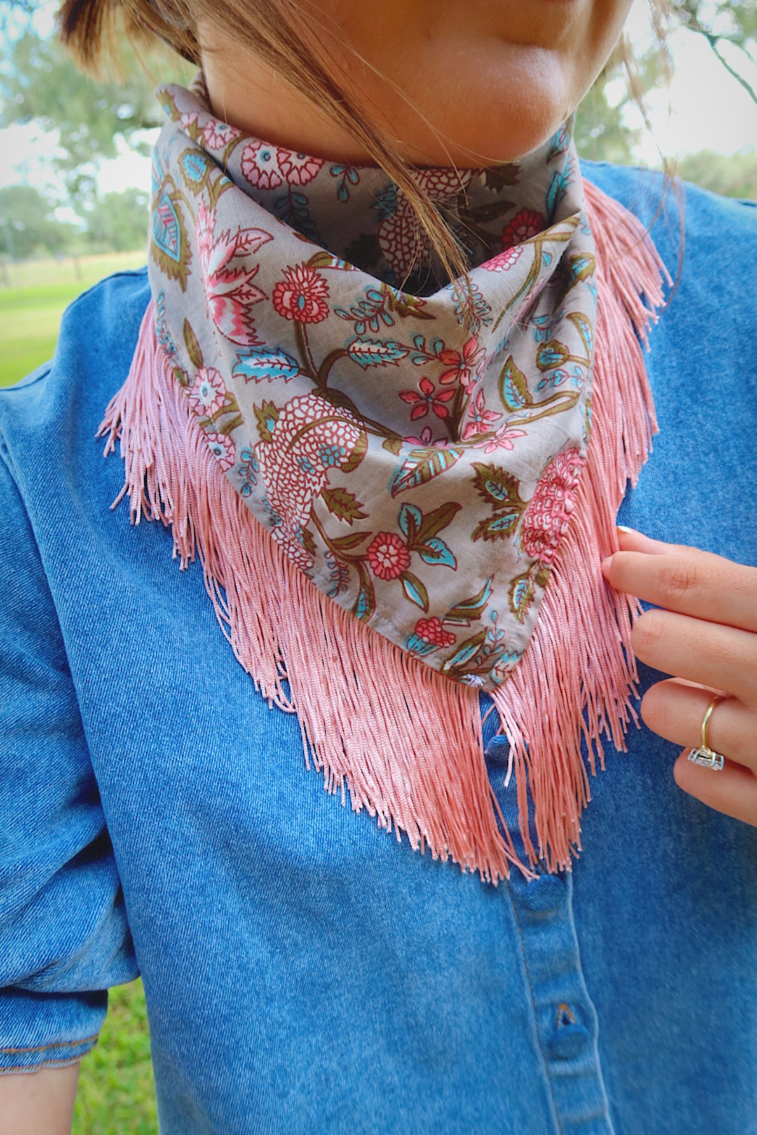 Taylor - Blush Scarf